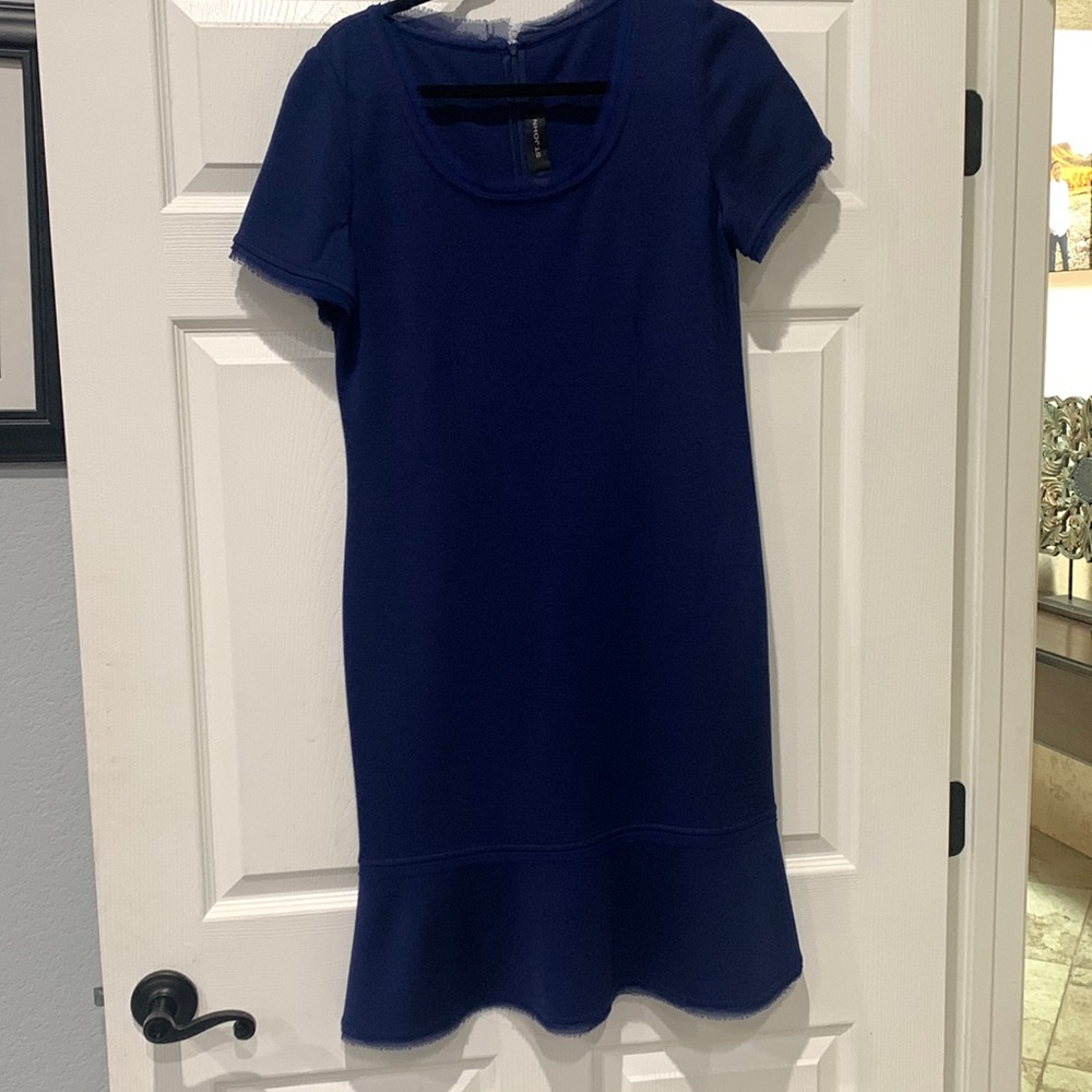 Beautiful Light knit blue St John Dress